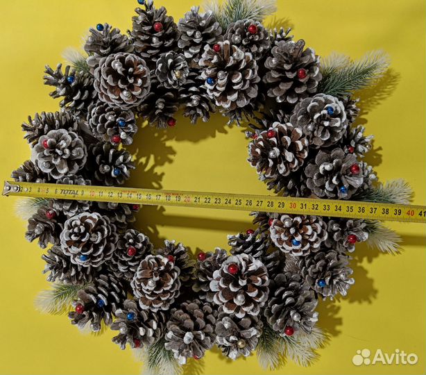Новогодний рождественский венок