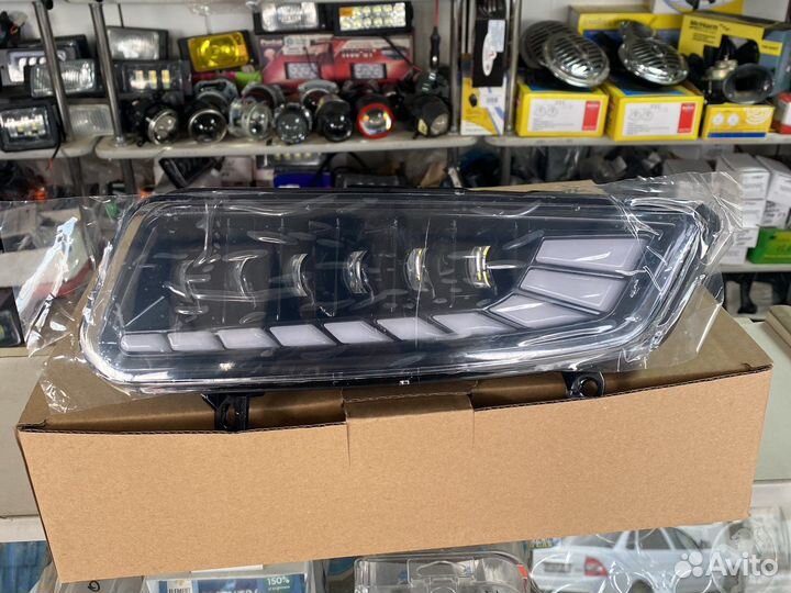 Туманки в volkswagen polo LED 60watt SAL-man