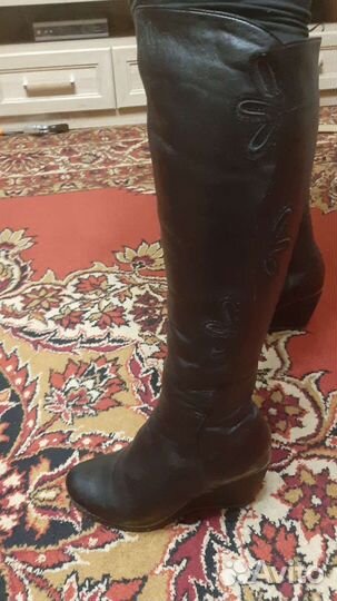 Сапоги ботфорты