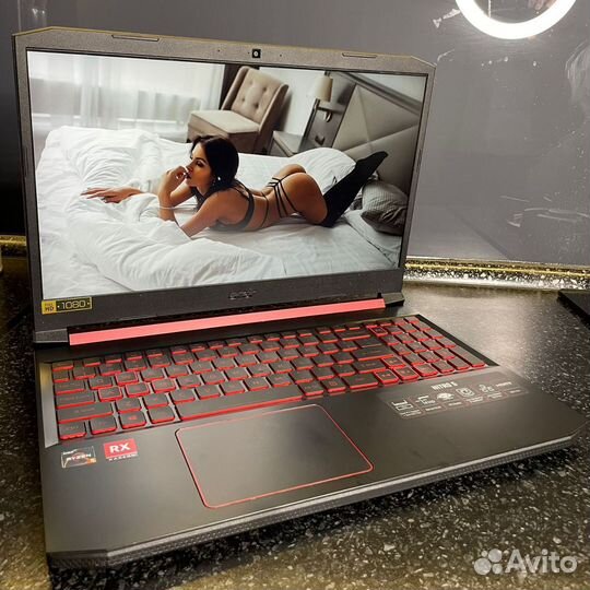 Игровой ноутбук acer nitro ryzen 5 3550/rx560/8g