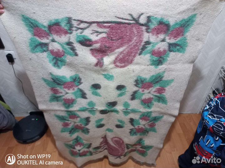 Детское теплое одеяло в кроватку зимнее