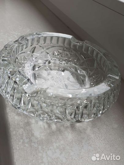 Пепельница хрустальная СССР