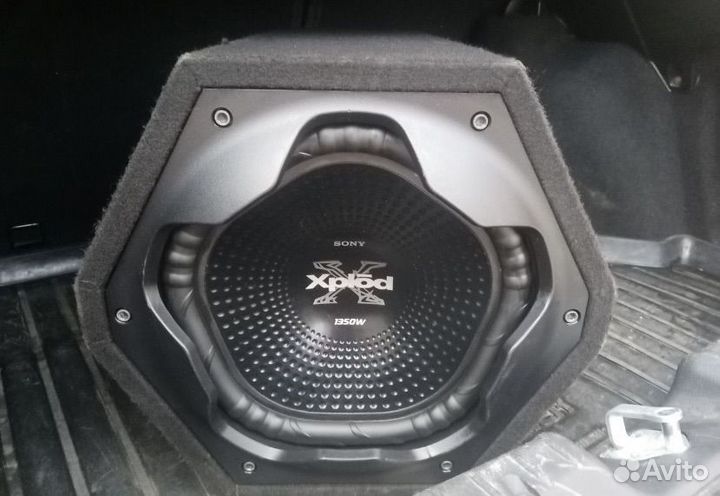 Сабвуфер sony xplod 1350w