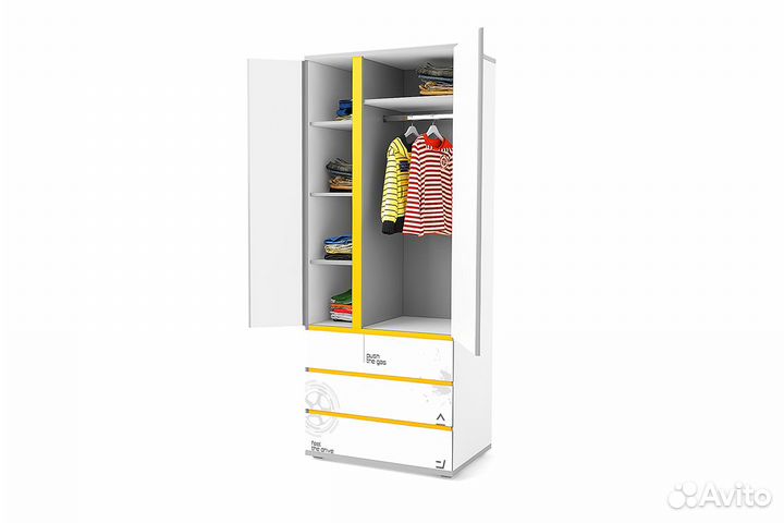 Детский шкаф Q-bix 33 Камаро Мерседес бмв