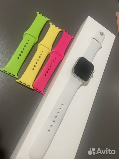 Часы apple watch 8 41 mm starlight