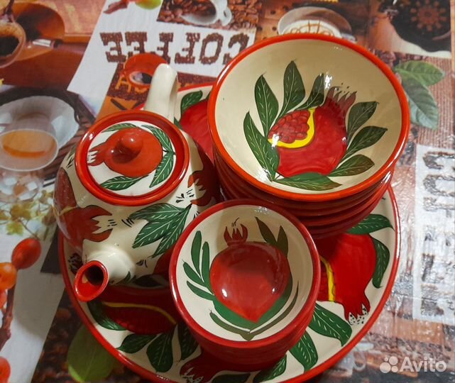 Сервиз новый Гранат (Анор)