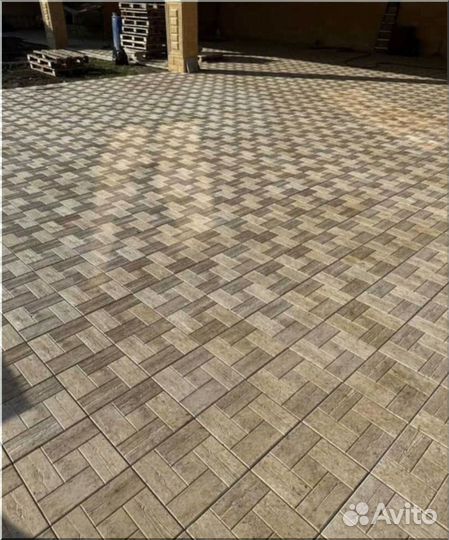 Тротуарная плитка брусчатка