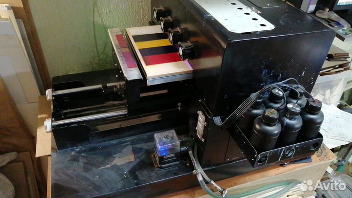 Планшетный уф принтер