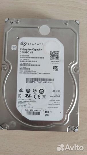 Жесткий диск seagate 4TB ST4000NM0025