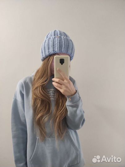 Шапка женская вязаная