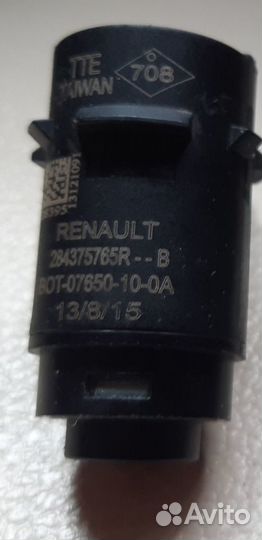 284375765R Датчик парковки Renault Nissan