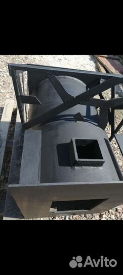 Печь дровяная для бани