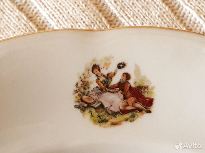 2 глубокие(суповые) тарелки-Польша 70- годов