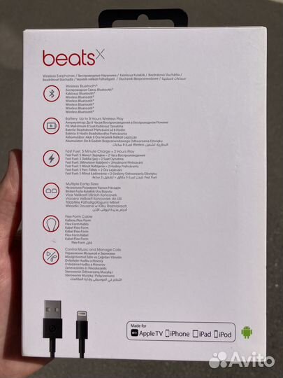 Беспроводные наушники BeatsX