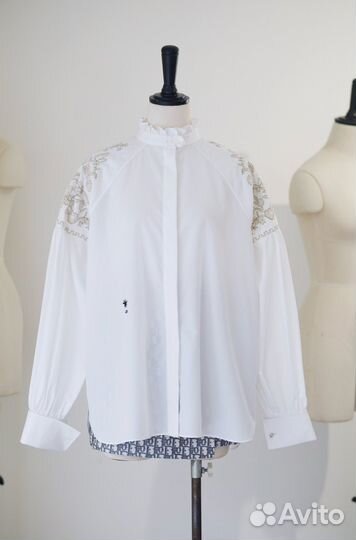 Блуза из хлопка Диор