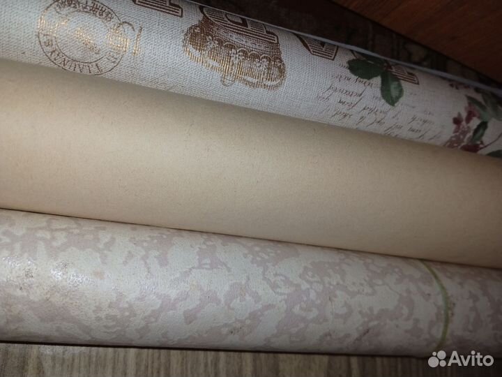 Обои остатки