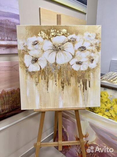 Картина с цветами