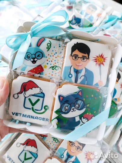 Пряники с логотипом. Корпоративные подарки