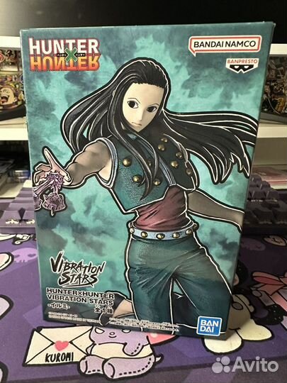 Аниме фигурка Иллуми Hunter x Hunter Bandai