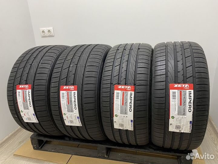 Zeta Impero 315/35 R20 и 275/40 R20