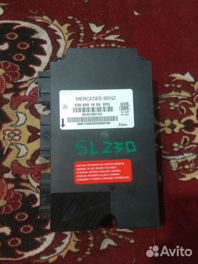 Mercedes Benz SL 55 блок управ крыши a2308201626