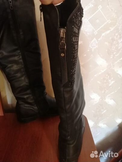 Продам зимние сапоги в хорошем состоянии, р. 37-38