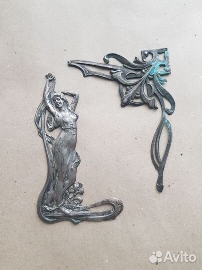 Декоративные элементы серебро