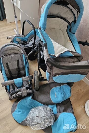 Коляска zipp 3 в 1