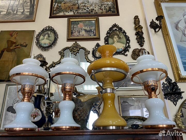 Настольная лампа ретро