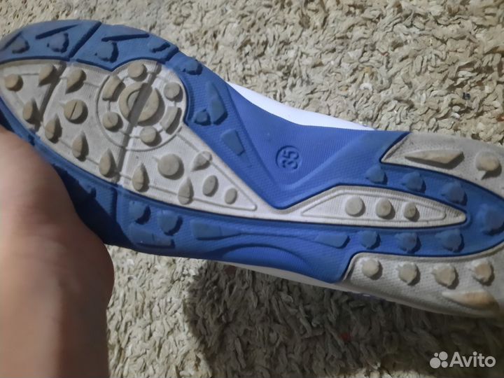 Бутсы футбольные сороконожки детские,35 размер