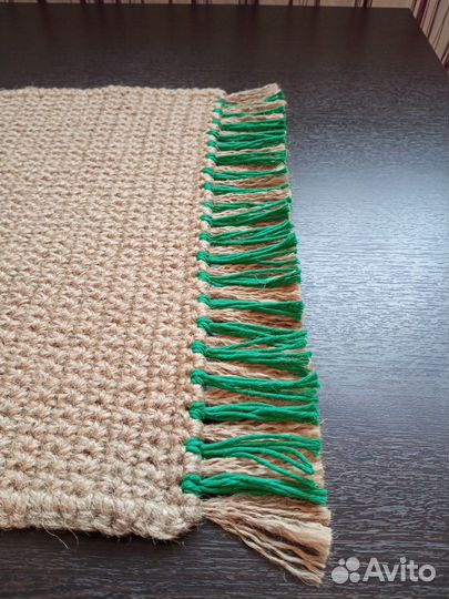 Джутовый коврик