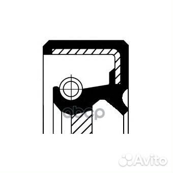 Сальник 30x40x7 LUC100290L 19027628B Corteco