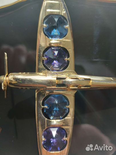 Самолетик Swarovski