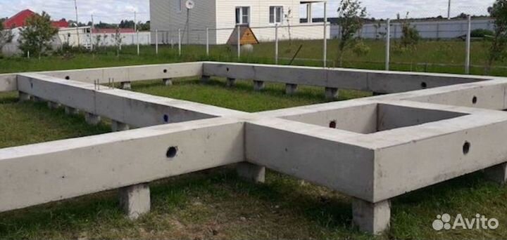 Бетонные и винтовые сваи