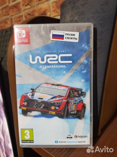 WRC Generations nintendo switch новый