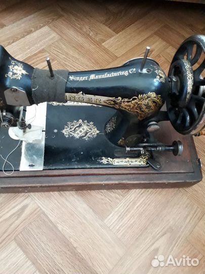 Швейная машинка Singer ретро антиквариат