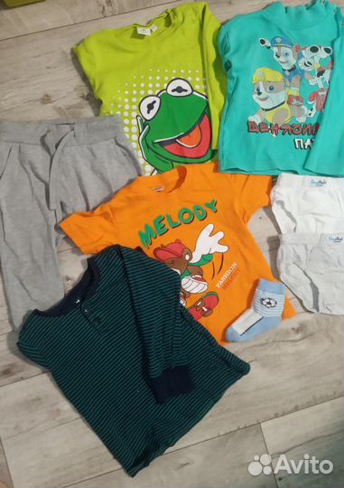 Пакет одежды для мальчика