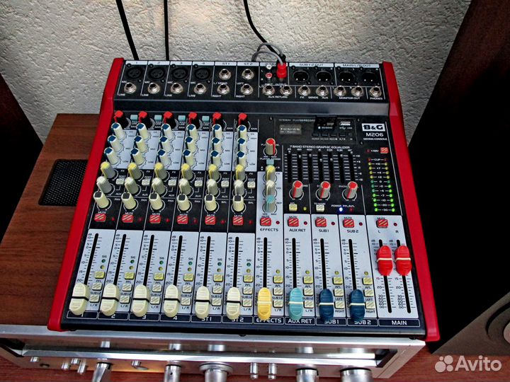 BG M206 Микшерный пульт