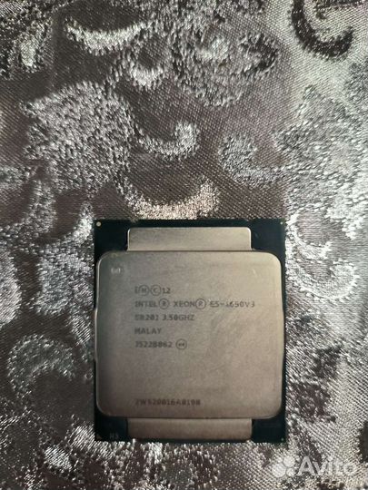 Процессор xeon e5 1650 V3