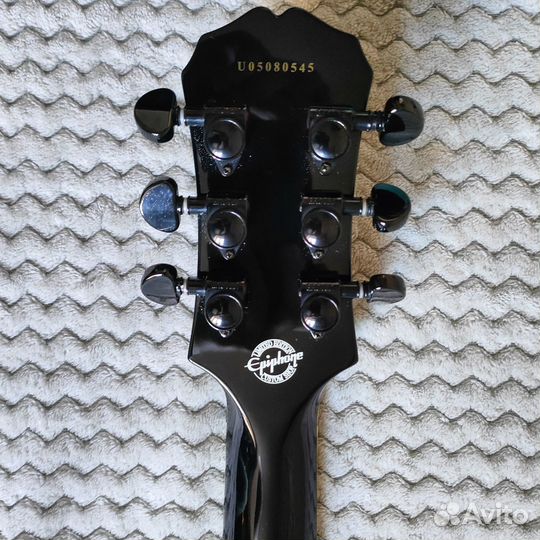 Электрогитара Epiphone Les Paul Custom Midnight