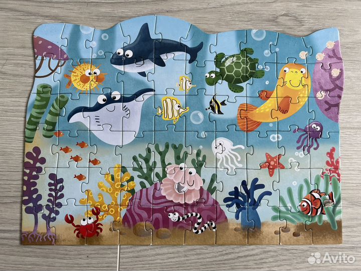 Пазлы детские dodo комплектом