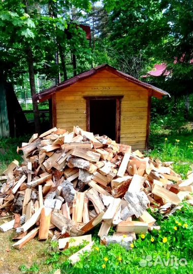 Дрова Береза навалом сухие в Выборге любого объема