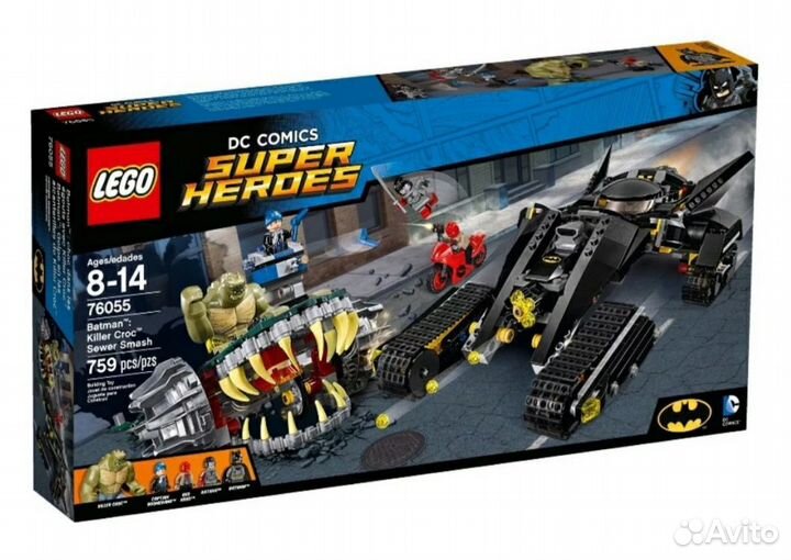 Lego (Лего) 76055 Бэтмен: Убийца Крок