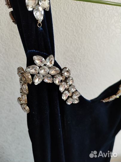 Шикарное вечернее платье в пол 44-46