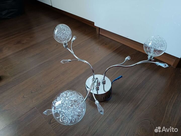 Люстра потолочная подвесная бу