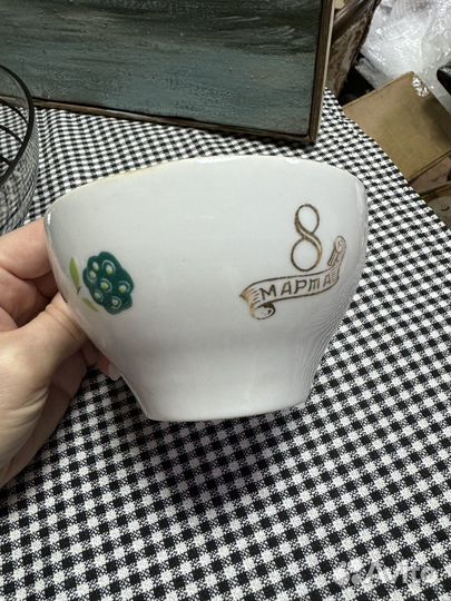 Фарфоровые чашки СССР
