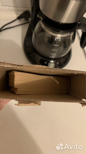 Кофеварка капельная philips