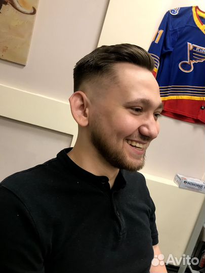 Обучение «барбер с нуля», стрижкам и бритью