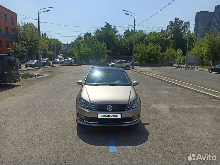 Volkswagen Polo 1.6 МТ, 2018, 35 000 км