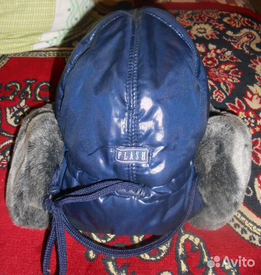 Шапка зимняя детская ушанка Б/у хор.сост